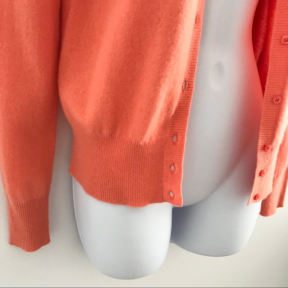Lord & Taylor Cashmere Winter Sweater Cardigan - Picture 5 of 10